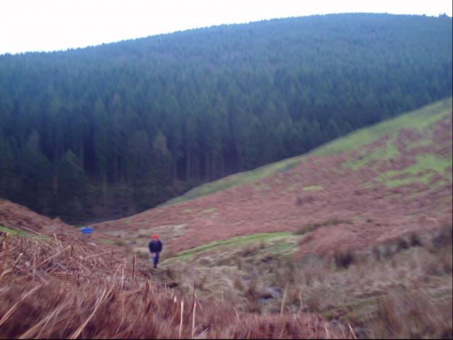 Climbing up Windy Batch